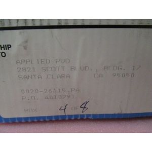 แหวนยึด NEW AMAT 0020-26115 ขนาด 8 นิ้ว, DEGAS, IT - อุปกรณ์และอะไหล่เซมิคอนดักเตอร์ระดับโลกที่เชื่อถือได้ - Product Image 1