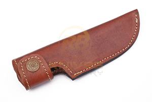Funda de cuchillo de caza de madera personalizable premium con presilla para cinturón, soporte de hoja fija, duradera para camping al aire libre, OEM - Product Image 6