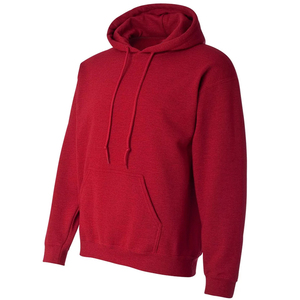 Sweat à capuche uni pour homme, coupe ajustée, en coton épais, style pull-over ample et oversize, respirant, séchage rapide, faible MOQ, en vente - Product Image 4