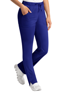 Pantalon d'uniforme médical cargo vierge pour femmes, personnalisé avec logo imprimé, fabriqué en usine, meilleur design, vente en gros - Product Image 3