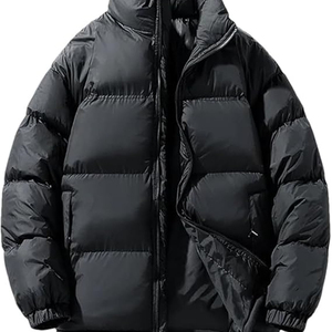 Newest Men's Puffer Jacket Quilted Designer Winter <b>Bubble</b> Thickened <b>Coat</b> Down Polyester Custom Outdoor Jacket Men - Product Image 1