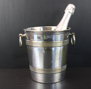 Seau à glace décoratif au design élégant, prix premium, refroidisseur à vin en métal, grand refroidisseur à champagne et bière, vente en gros - Product Image 2