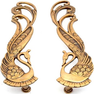 Designer Brass with pull door handle Customizable With Passage Privacy Bar door <b>knobs</b> with metal - Product Image 1