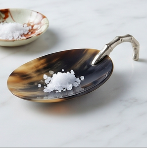 Cuenco de cuerno pulido de lujo, elegante vajilla artesanal de cuerno natural para servir bocadillos, para comedor, cocina y como regalo. - Product Image 4
