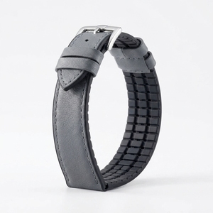 Bracelet de montre en cuir véritable de qualité supérieure, pleine fleur, souple, réglable avec boucle ardillon, pour hommes et femmes, vente en gros OEM - Product Image 6