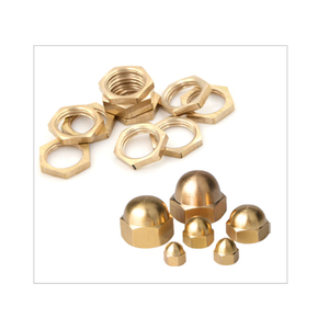 Tuerca de Cúpula de Latón al por Mayor, Tuerca de Cabeza Redonda Confiable para Maquinaria Industrial, Automotriz y Necesidades de Fijación en Construcción y Bricolaje - Product Image 1