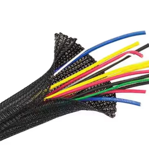 Sunbow EBS-004 PET Braided Sleeve Self-Rolling Insulation Protection <b>Heat</b> Shrinkable <b>Cable</b> Wrap 600V Rated Voltage -40-+150C - Product Image 6