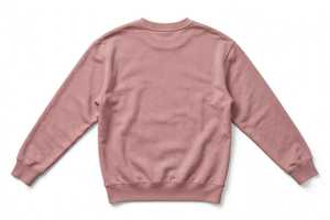 เสื้อสเวตเชิ้ตผู้หญิงสีชมพู คอกลม ป้องกันขนร่วง ลายมัดย้อม ทรงหลวม ไหล่ตก ผ้าคอตตอนผสม แขนยาว ปักตัวอักษรลายเชอร์รี่ - Product Image 2
