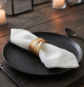 Porte-serviettes en acier inoxydable, articles de table de luxe, ustensiles de cuisine et accessoires de mariage - Product Image 5