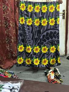 Nouvelle conception de jupes pour femmes imprimées de motifs tribaux polynésiens d'Hawaï, jupe longue maxi vintage à taille haute personnalisée - Product Image 2
