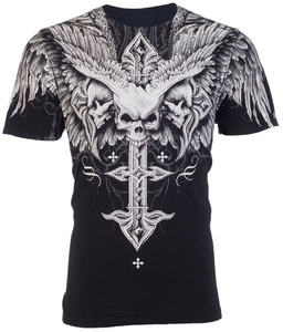 T-shirt de sport décontracté pour hommes, T-shirt d'été à manches courtes et col rond de couleur unie - Product Image 2
