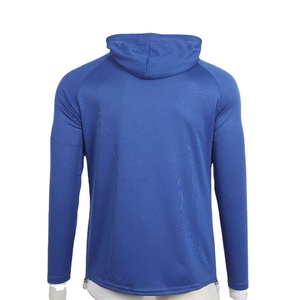 Sudadera con Capucha de Punto para Hombre, de Secado Rápido, Transpirable, de Manga Larga, Informal, para Correr, Entrenamiento Físico, OEM/ODM - Product Image 5