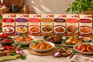 บาวัง ซอสกะหรี่ไก่ฮาลาลมาเลเซีย 40 x 200 กรัม พร้อมปรุง ซอสกะหรี่มะพร้าวหอมเข้มข้น 11 กก. บรรจุกล่องใหญ่ - Product Image 6