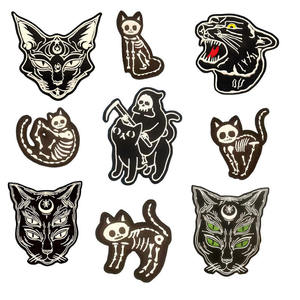 Patchs brodés 3D personnalisés en gros, thermocollants, lettres pour casquettes, sacs, vestes, vêtements, badges décoratifs en tissu, OEM ODM - Product Image 3