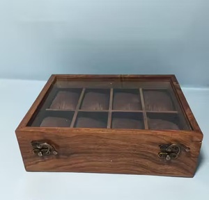 Royal Heritage Wood Watch & Jewelry <b>Storage</b> <b>Box</b> with 8-Slot Capacity Chronograph Elite Case Imperial Velvet Organizer - Product Image 1