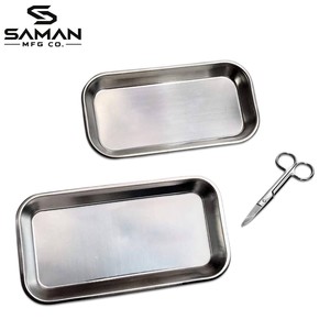 Bandeja de Esterilización Quirúrgica de Acero Inoxidable Premium, Reutilizable, para Instrumentos Manuales, para Hospitales, Clínicas Dentales y Centros de Salud - Product Image 3