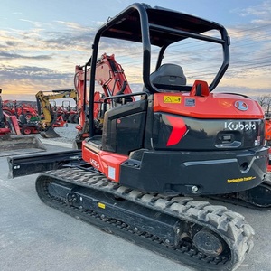 Well maintained Kubota U55-5 excavator for sale delivering excellent <b>stability</b> smooth operation and long lasting reliability - Product Image 1