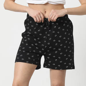 Pantalones Cortos Deportivos de Algodón 100% para Mujer, de Cintura Alta, Secado Rápido, Transpirables, Ecológicos, con Logotipo Personalizado, para Verano - Product Image 1