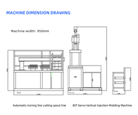 Machine de moulage de fil dentaire en plastique facile à utiliser pour la fabrication de cure-dents avec système de contrôle servo avancé