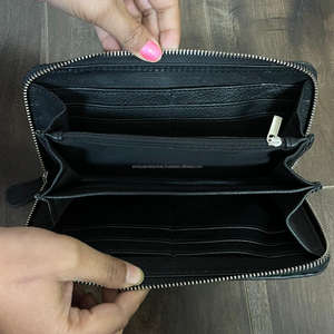 2026 Latest Design Hand Tooled Cow Leather Wallet Fashion Trendy Genuine Leather Zipper Closure <b>Card</b> <b>Holder</b> Clutch for Women's - Product Image 6