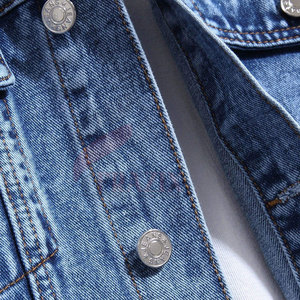 Vestes en jean pour hommes de qualité supérieure, en coton durable, vêtements décontractés pour tous les jours, fournisseur en gros de marques privées - Product Image 6