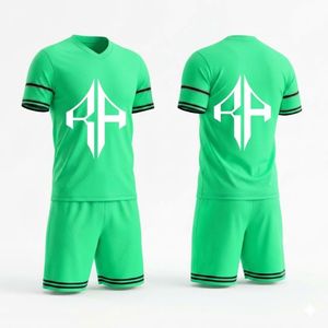 Uniforme de Fútbol Personalizado de Manga Corta para Hombre, 2026, Calidad Premium, Transpirable, Secado Rápido, 100% Poliéster, Logotipo Personalizado, Verano, OEM - Product Image 1