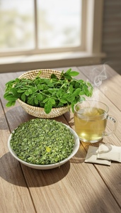 Supports Digestive Health with Natural Dietary Fiber Moringa Herbal <b>Tea</b> NMPT Premium <b>Box</b> 2g - Product Image 4