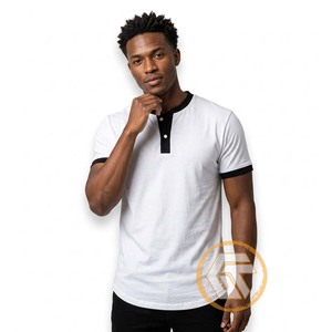 GREEK TREASURES GT-3435 T-shirt personnalisé pour homme en polaire polyester/coton, à manches courtes, col rond, coupe classique, respirant et à séchage rapide - Product Image 1