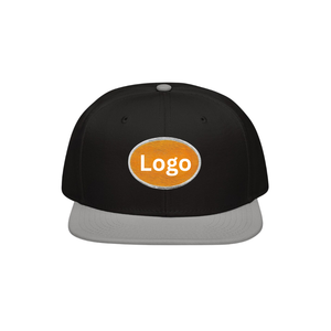 Casquette Snapback à bord plat avec écusson de logo brodé personnalisé Casquette de baseball unisexe réglable pour les sports de plein air Streetwear et l'image de marque - Product Image 2