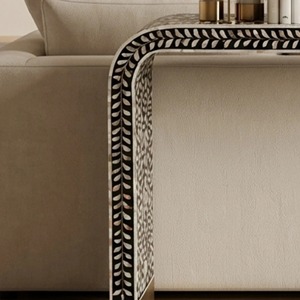 Table console en nacre de haute qualité, design personnalisé, décoration, meubles pour la maison, taille sur mesure - Product Image 2