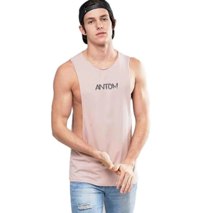 High Quality Professional Men Tank Top Custom Manufacturing Solid Color Summer Sleeveless <b>Vest</b> For Men Sportswear Tank Tops - Product Image 1