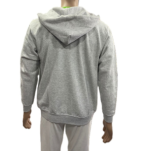 Sweat-shirts à capuche pour hommes en coton tricoté, teints unis, brodés sur mesure, de haute qualité, pour l'automne, style streetwear, tailles OEM, vierges, vente en gros - Product Image 2