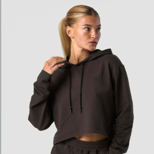 Quick Dry Performance Women Fitness Hoodie Breathable Running <b>Top</b> Women Fitness Hoodie Long Sleeve <b>Thumbhole</b> Gym Training - Product Image 3