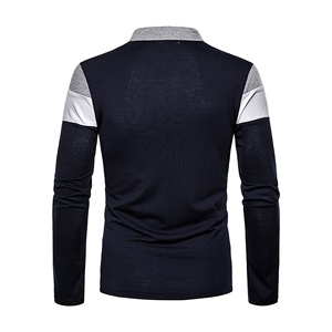 Polo de manga larga para hombre, camiseta profesional OEM personalizada, venta al por mayor de fábrica - Product Image 4