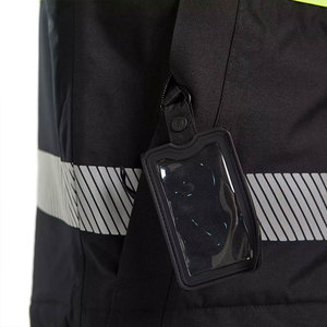 Men Construction <b>Outdoor</b> Workers Protective Jackets High Visibility Reflective <b>Taps</b> Polyester Lining Safety Working Jackets - Product Image 6