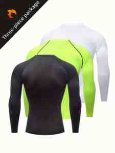 Nueva Camiseta de Compresión para Hombre, Sublimada, de Spandex, para Gimnasio y Buceo, Venta al Por Mayor, con 100% de Buena Calidad y Diseño - Product Image 4