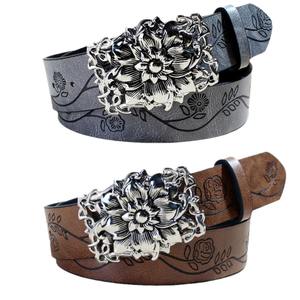 Cinturón de PU con Diseño Retro Bohemio Occidental para Mujer, Nuevo Diseño de Nicho en AliExpress - Product Image 3