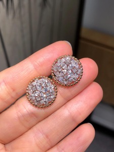 ต่างหูเพชรทรงมาร์คีส์ 2.87 กะรัต เพชรเลี้ยงในห้องปฏิบัติการ ตัวเรือนทองคำขาว 14K ต่างหูเพชรเม็ดเล็กสำหรับผู้หญิง เครื่องประดับหรูหรา - Product Image 3