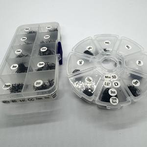 Extensions de cils pré-faits de qualité supérieure, plateaux de cils de tailles mixtes 3D-20D, longs et naturels, courbures CC/DD/LD/M, logo personnalisé, boîte écologique, vente en gros - Product Image 1