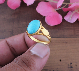 18K Gold Plated 925 Sterling Silver Amethyst Gemstone Classic Party <b>Ring</b> Wholesale Oval Matrix Heart Shoulder <b>Split</b> Shank - Product Image 3