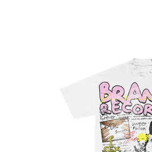 T-shirt homme coupe classique à manches courtes, col roulé, en jersey de coton écologique respirant, imprimé sérigraphié, avec logo frontal - Product Image 3