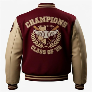 2025 Custom Varsity Jackets Letterman Jacket Custom Made Varsity Jackets Baseball Jacket Personalized Letterman Jackets - Product Image 4
