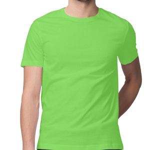 T-shirts personnalisés 100 % coton à imprimé numérique pour hommes, col rond, coupe oversize, manches courtes, logo frontal, lettres, anti-UV, respirants, écologiques - Product Image 3