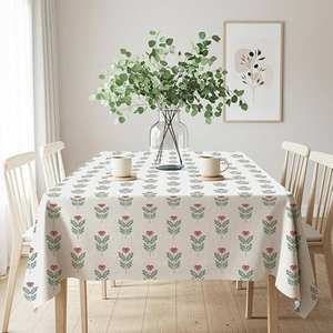 Mantel de Lino y Algodón Ecológico, Suave, Ideal para Mesa de Comedor, Diseño Elegante, Duradero y Resistente - Product Image 3