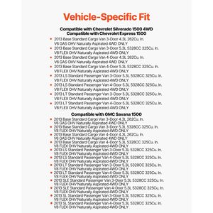 2 Pezzi Cuscinetto Mozzo Ruota Anteriore per Chevy Silverado 1500 4WD Express 1500 GMC Savana 1500 Base Standard Cargo 2013 - Product Image 3