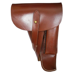 Étui universel en polymère, accessoire tactique de chasse durable, 5 emplacements, déverrouillage rapide, marron avec fermeture à pression - Product Image 3