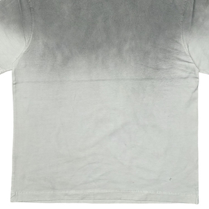 Camiseta de Manga Corta con Cuello Redondo y Estampado Tie-Dye para Hombre, Corte Regular, Tejido Informal, Diseño con Patrón Azul y Negro - Product Image 4