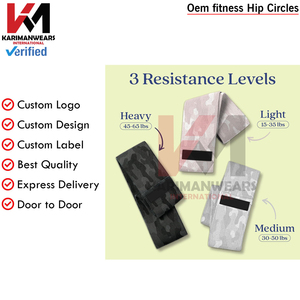 Bandes de Résistance pour Hanches Hommes Femmes, Bande de Résistance pour Fessiers, Entraînement de Force, Fournisseur OEM - Product Image 2