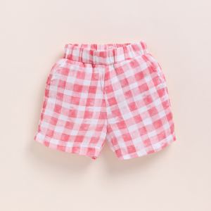 Premium Quality Organic Muslin Baby Clothing Sets Jabla with <b>Pink</b> Checks Print - Product Image 5