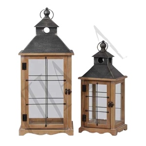 NOUVELLE ARRIVÉE LANTERNE À BOUGIE EN BOIS UNIQUE POUR LA DÉCORATION DE LA MAISON LANTERNE DE MARIAGE MODERNE MEILLEUR VENTE BOUGEOIR - Product Image 1